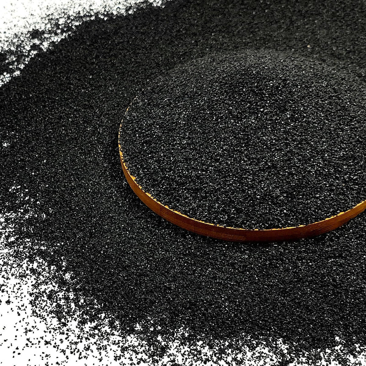 FANTIAN 10 lbs black aquarium silica sand as tank substrate for clear, vibrant aquariums