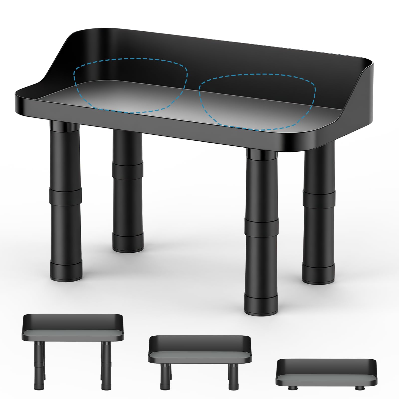 Farafox elevated dog bowl stand demonstrates ergonomic feeding height for comfort.
