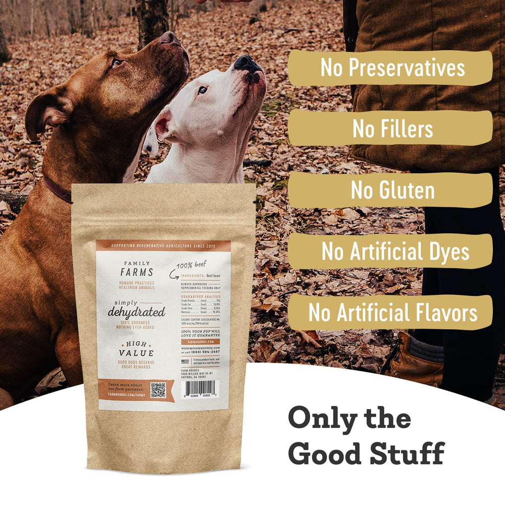 Farm Hounds nutrient-rich beef heart image showcasing vitamins and minerals