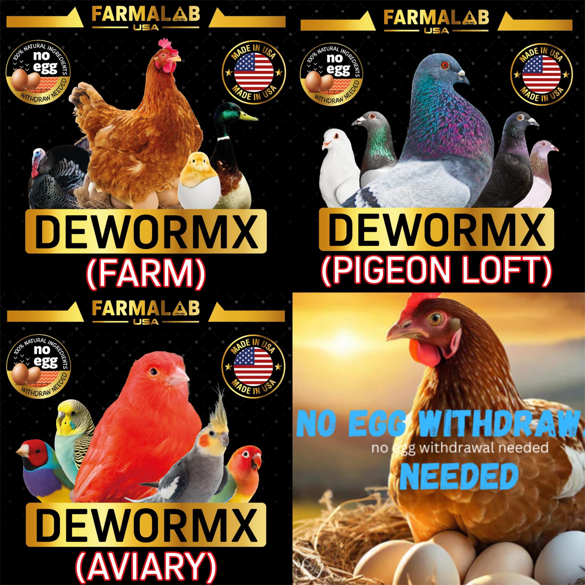 Farmalab Probiotics Extra Strength pigeons storage cool and dry for freshness.