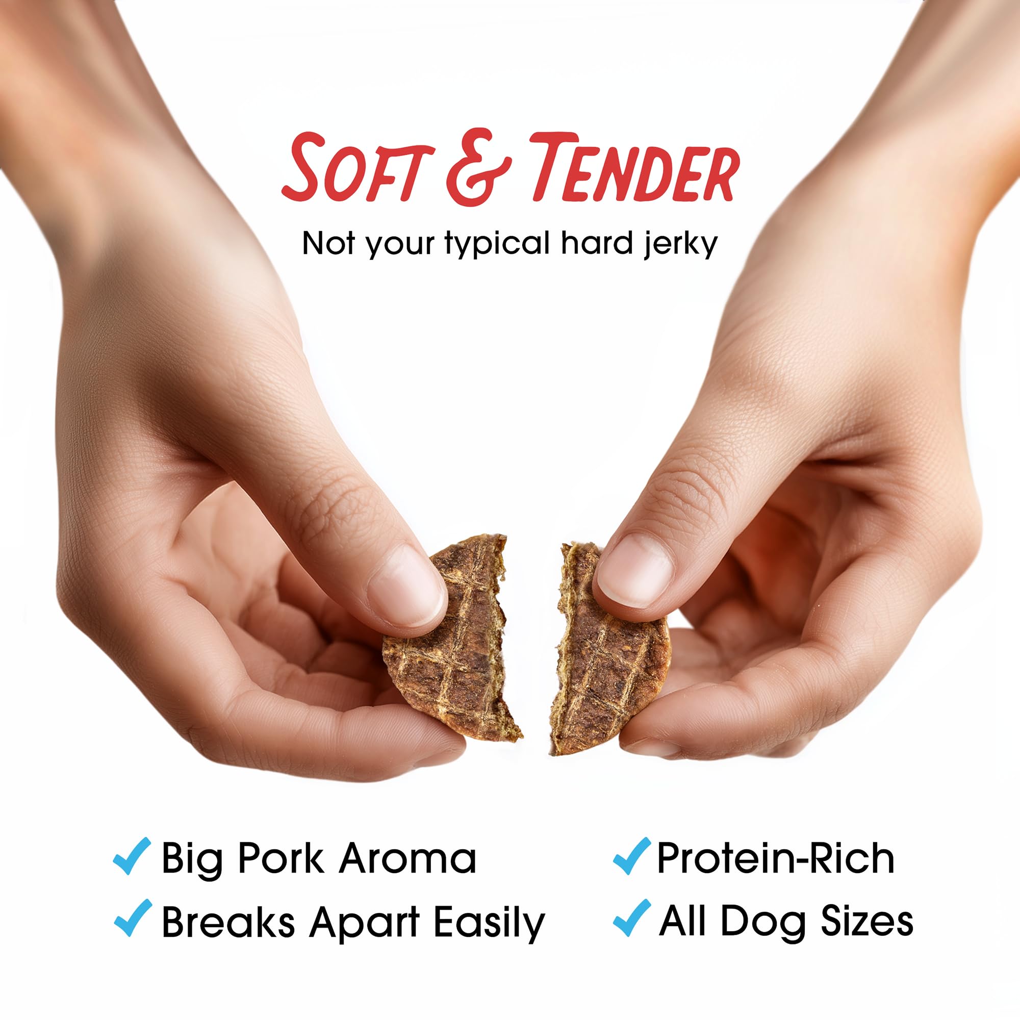 Farmland Traditions bite-size pieces ideal for small dogs or quick rewards