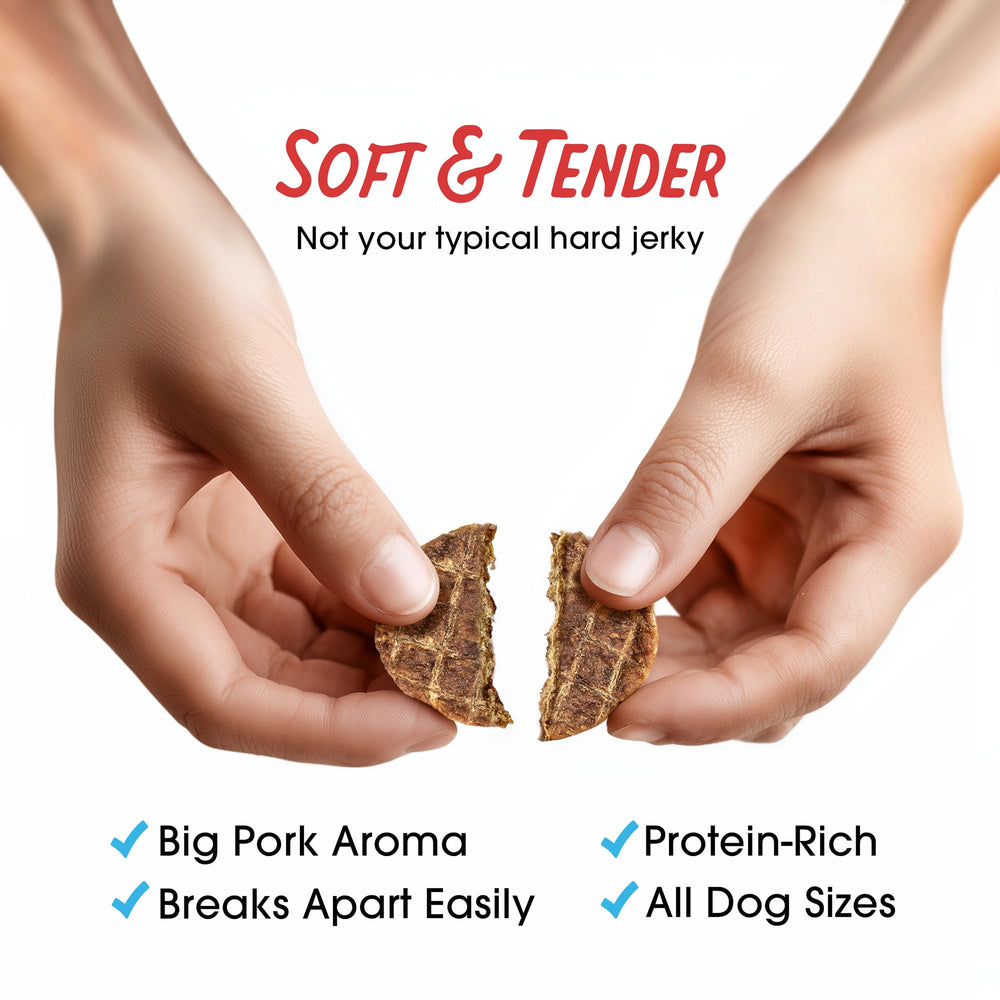 Farmland Traditions bite-size pieces ideal for small dogs or quick rewards
