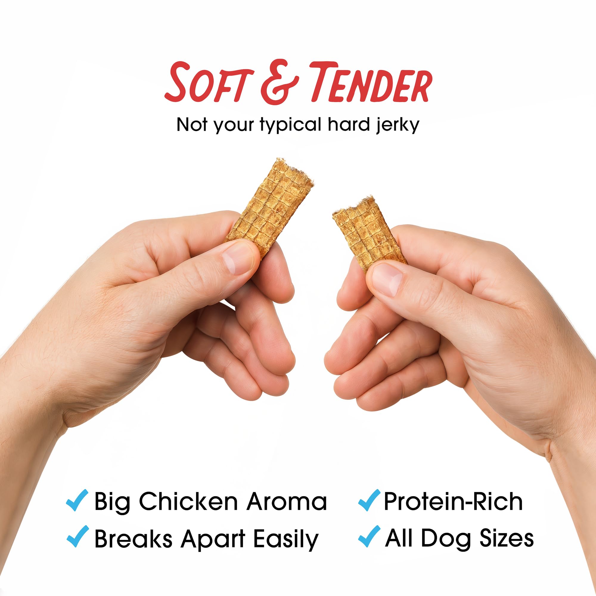 Farmland Traditions grain-free-jerky shot emphasizes allergen-friendly option