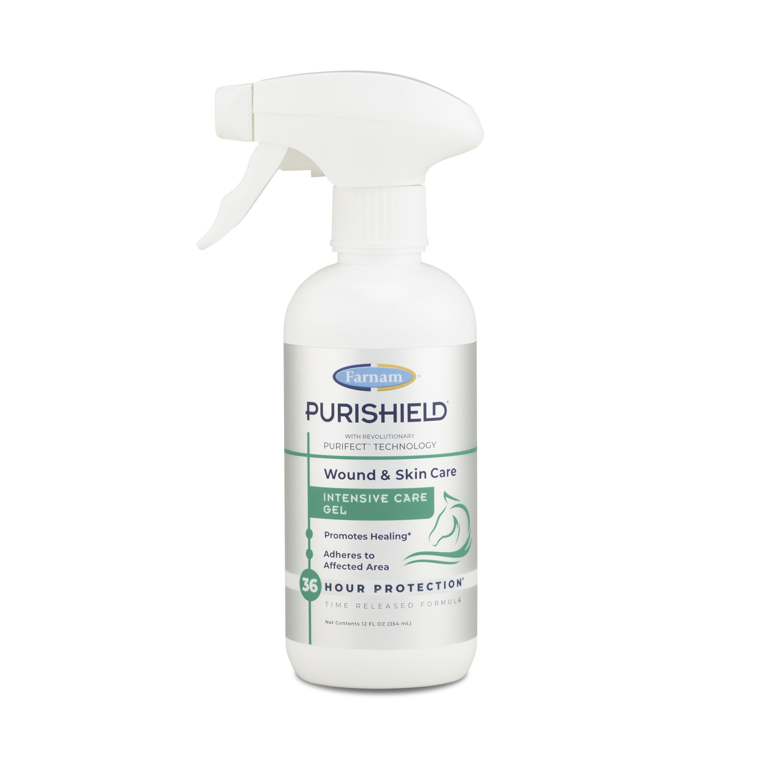 Farnam Purishield Gel spray-application demonstrates quick wound coverage and protection.
