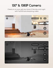 faroro dog camera night vision wide-angle view for day and night monitoring