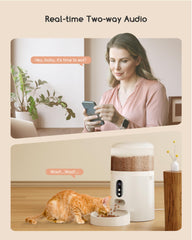 Faroro app control lets you schedule meals and monitor remotely.