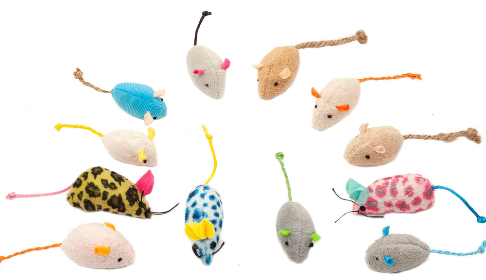 Fashion's Talk ratones con hierba gatera favorecen ejercicio diario