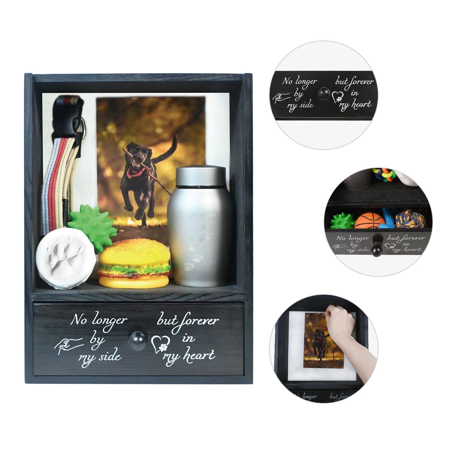 Favonuovy 9.3x13 shadow box keeping keepsakes and photos.