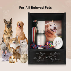 Favonuovy pet memorial shadow box wall-mount setup ready for hanging.