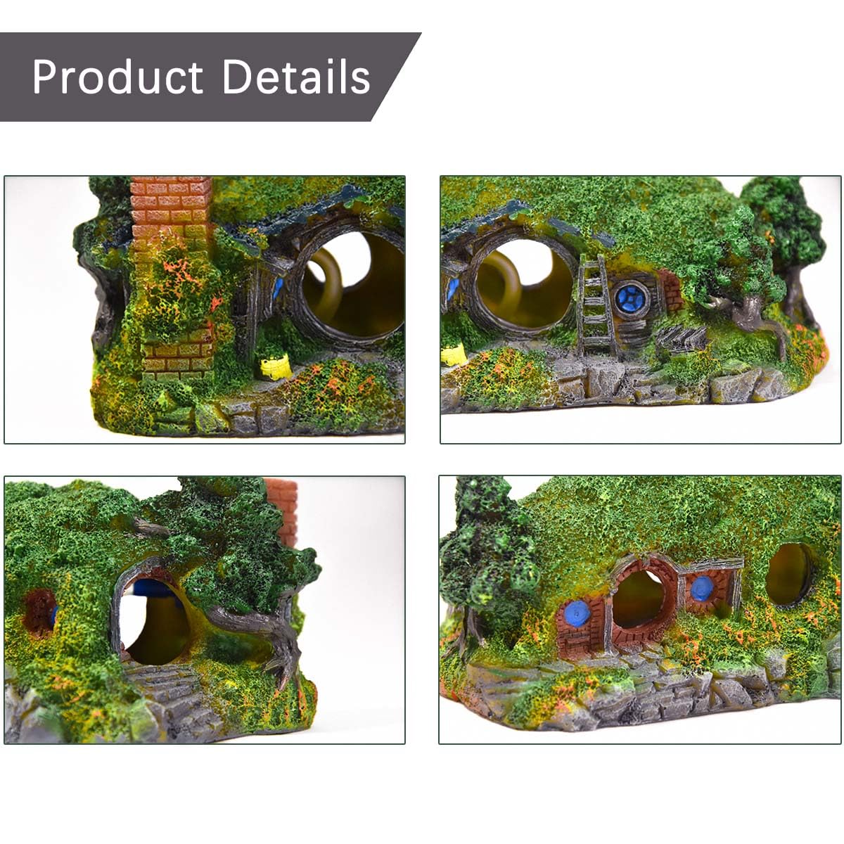 Fazhongfa hobbit-small base-stability keeps decor anchored on the tank bottom.