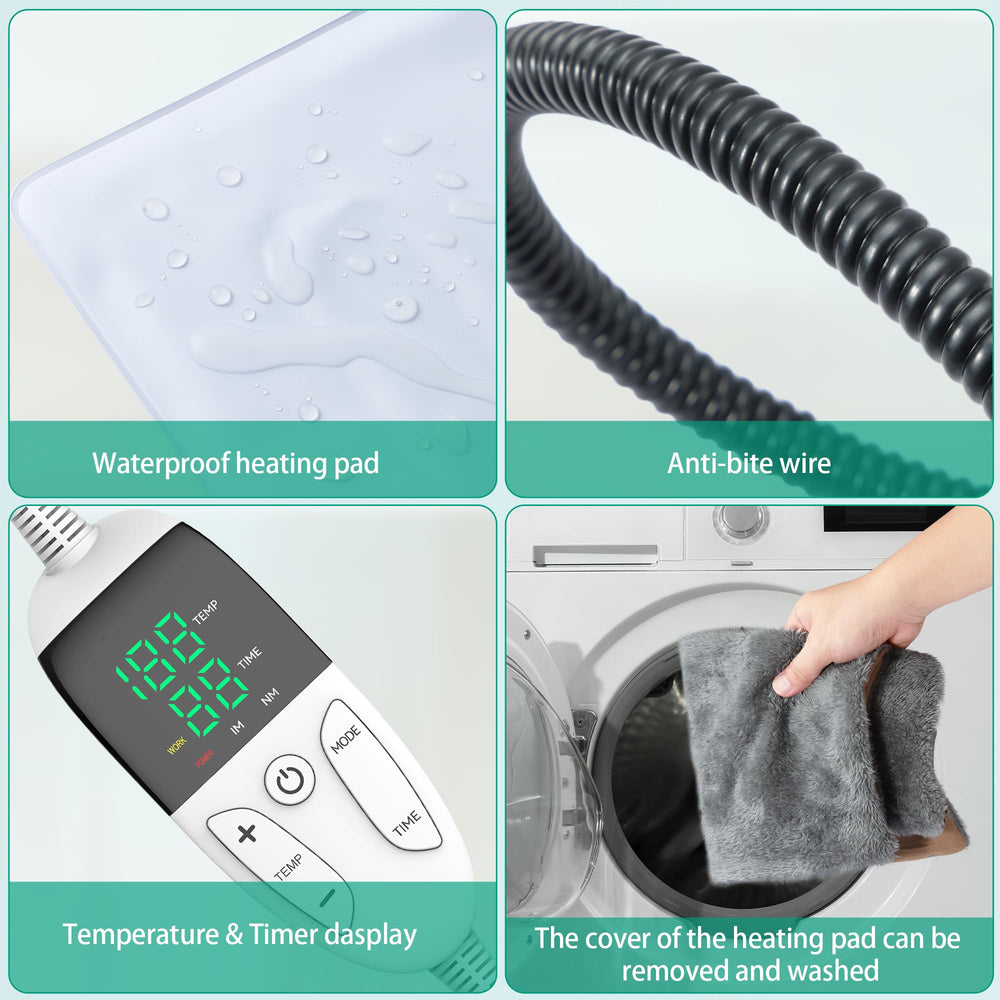 Fdceligoo machine-washable cover simplifies cleaning for busy pet homes