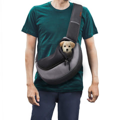 FDJASGY Pet Sling Carrier small-dog breathable mesh keeps your pet cool during city strolls.