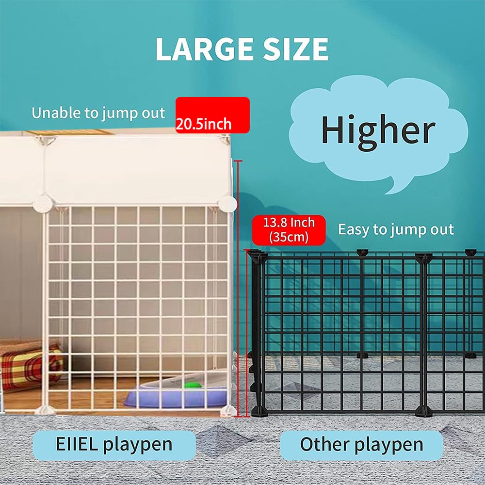 FDSDEFEN playpen-included-hardware-kit: panels, connectors, and hammer for quick setup.