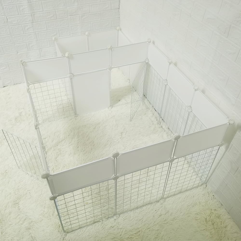 FDSDEFEN dog playpen outdoor-portable: great for quick outside play sessions.