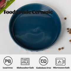 FE Fun Elements blue bowl with non-slip base to prevent sliding
