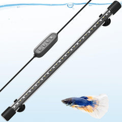 FEDOUR 22.8in submersible-light underwater view highlighting vivid colors for aquarium displays