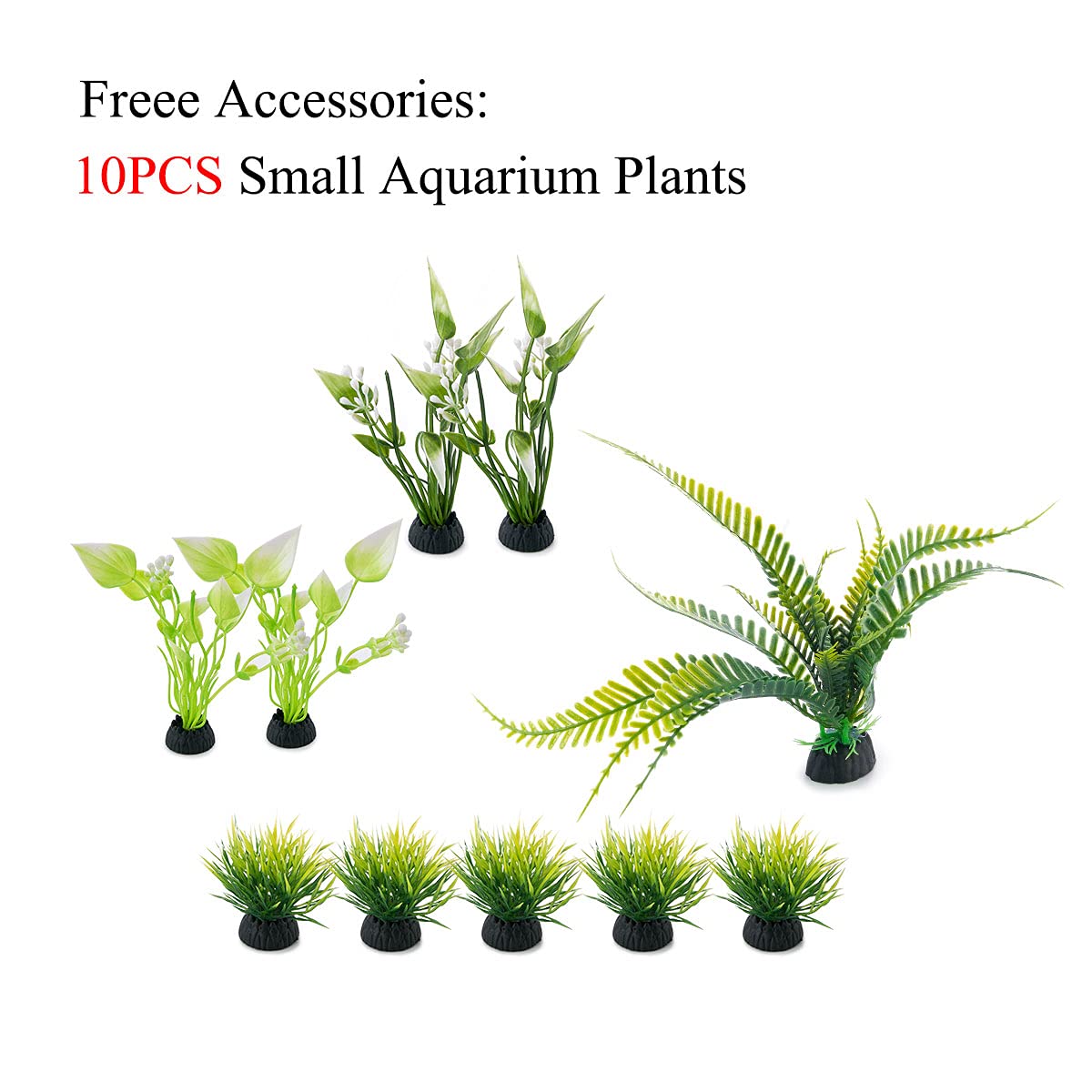 FEDOUR ornament showcases realistic resin texture to elevate the aquascape.