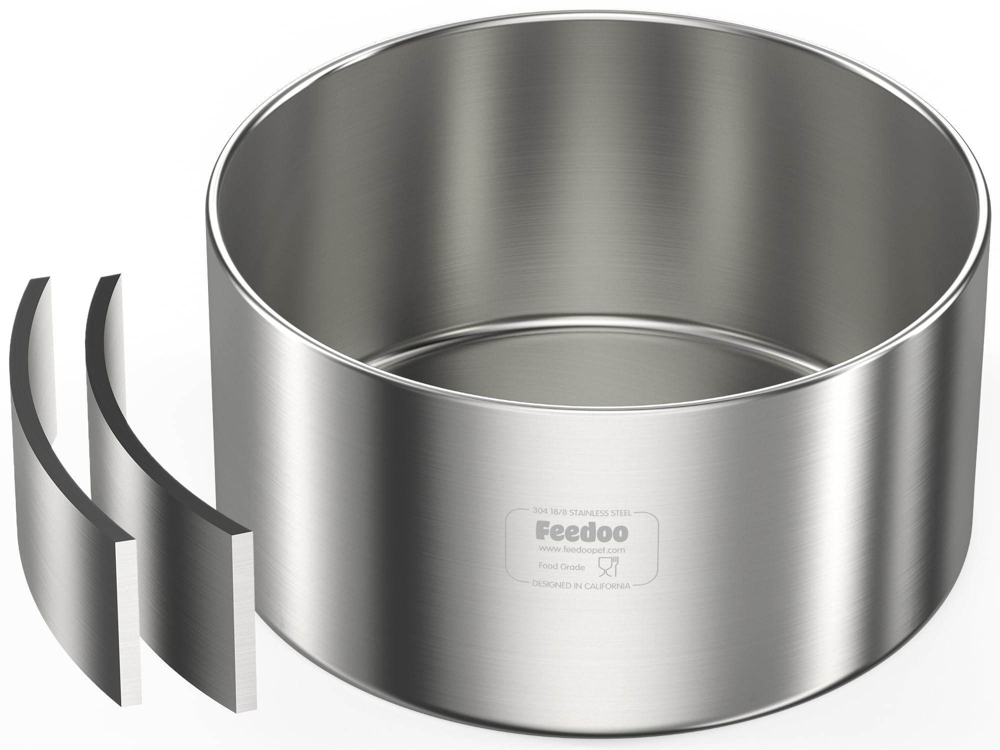 Feedoo 1Gallon double-walled insulated bowl keeps water cooler or warmer longer