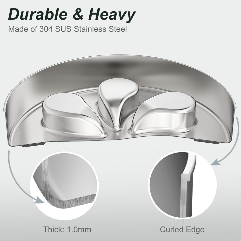 Feedoo dishwasher-safe dog bowl image shows easy cleaning after meals.