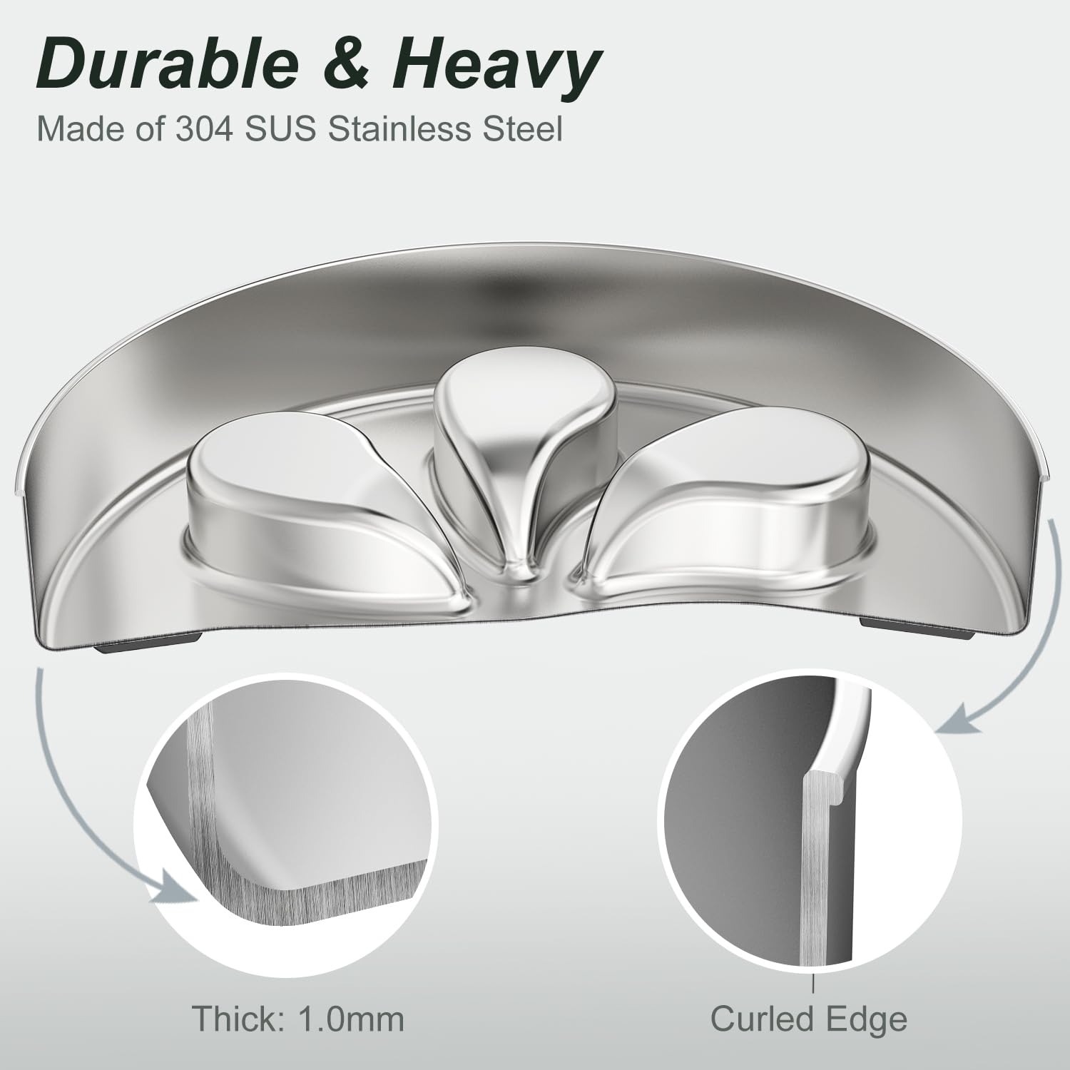 Feedoo slow feeder dog bowls durable-finish — easy to clean and maintain.