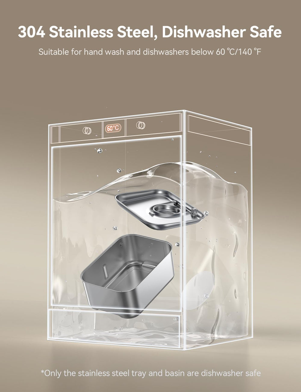 FEELNEEDY dishwasher-safe parts simplify maintenance