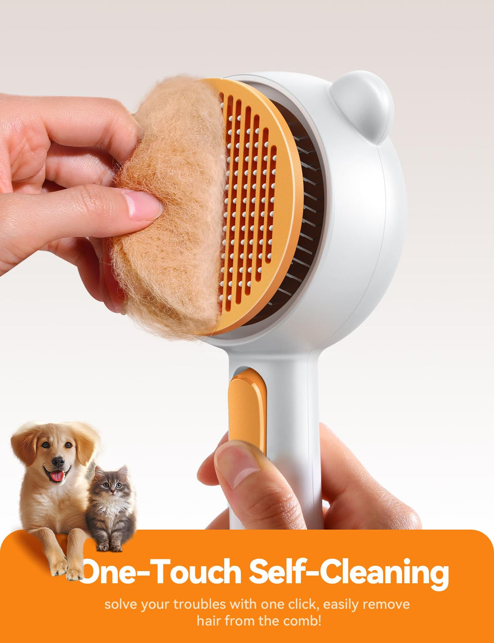 FEELNEEDY Pet Steam Brush masaje suave en el pelaje