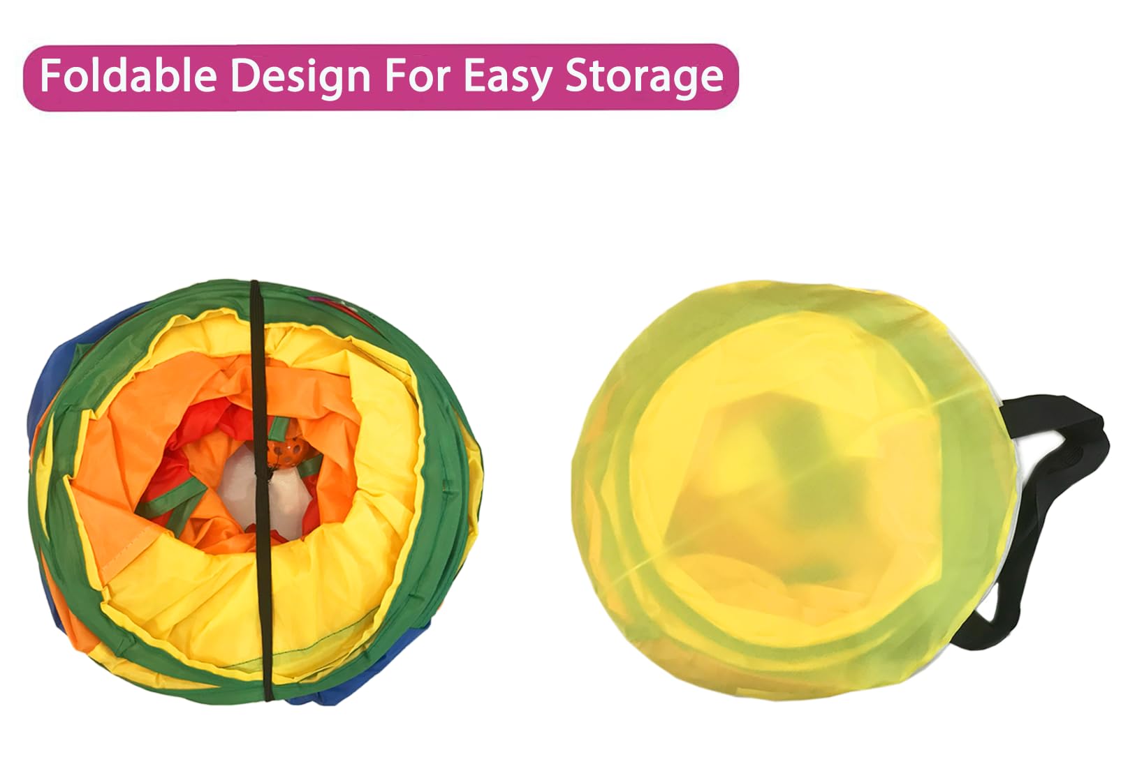 Feesok cat tunnel indoor play area for exercise