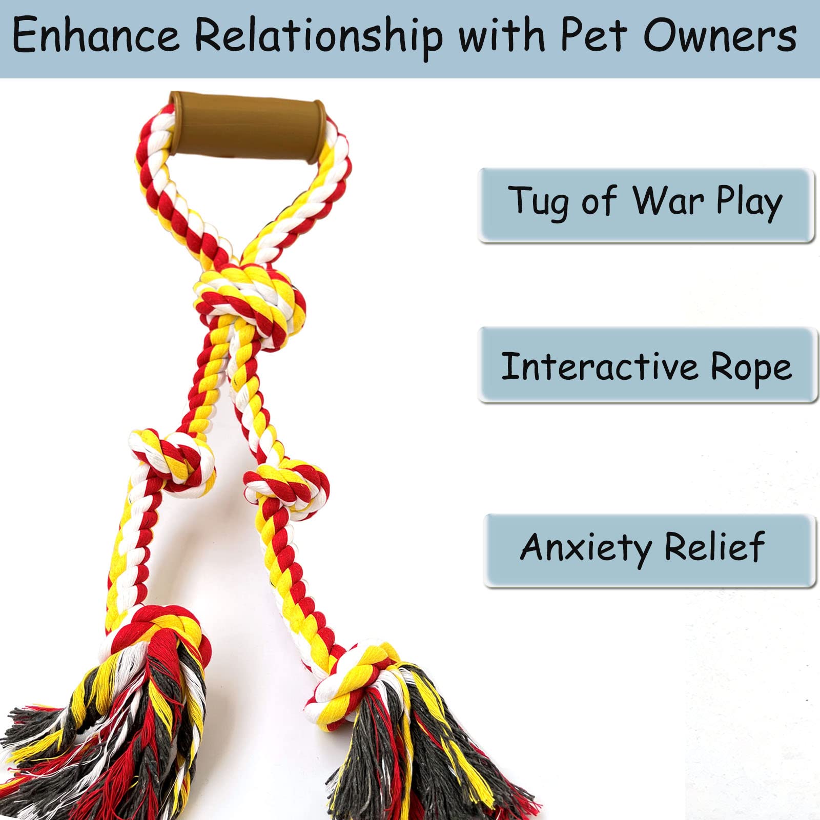 Fejapa-xl-dog-reward-rope-toy versatile pull toy for large breeds