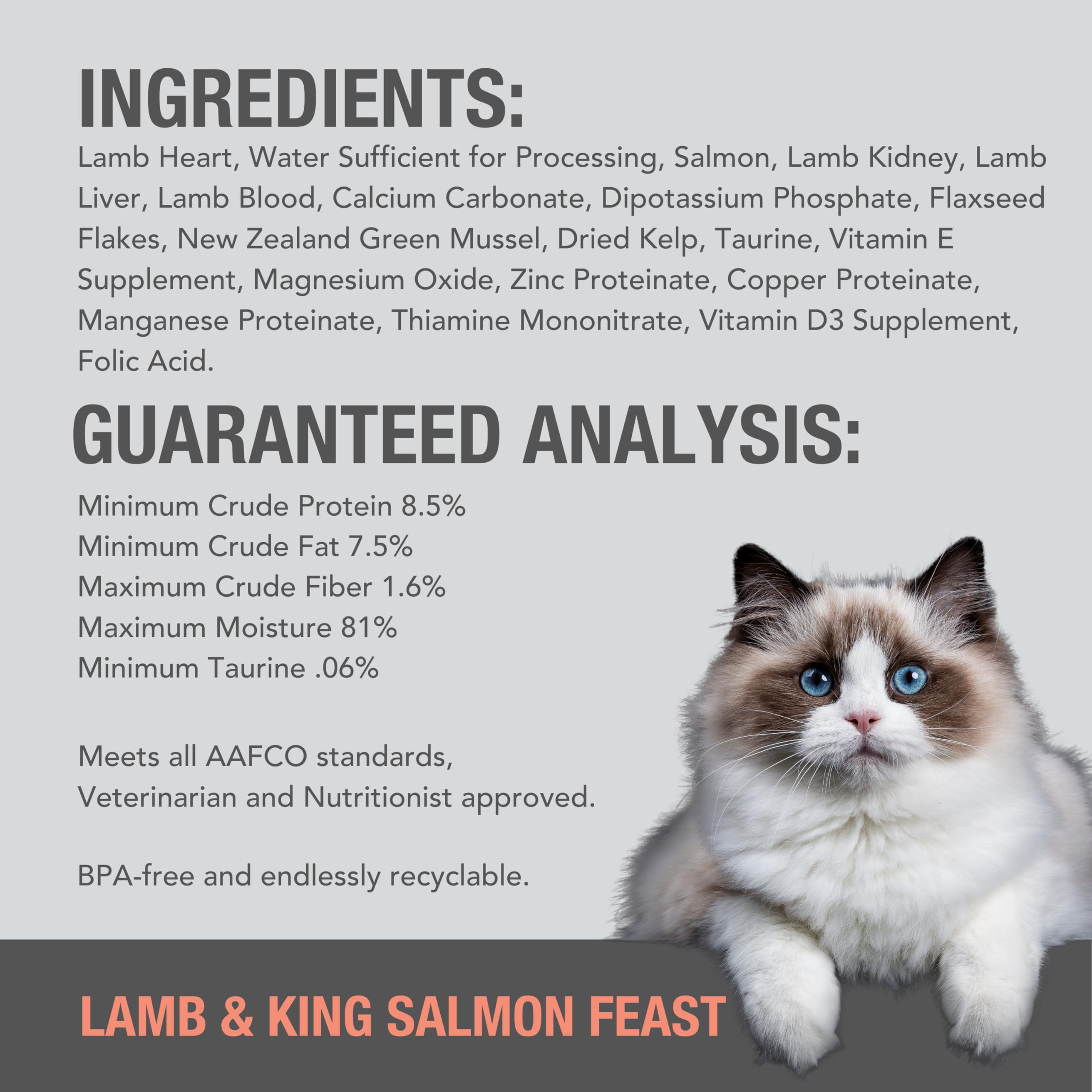 Feline Natural serving bowl shot suggesting hydration and complete meal experience.