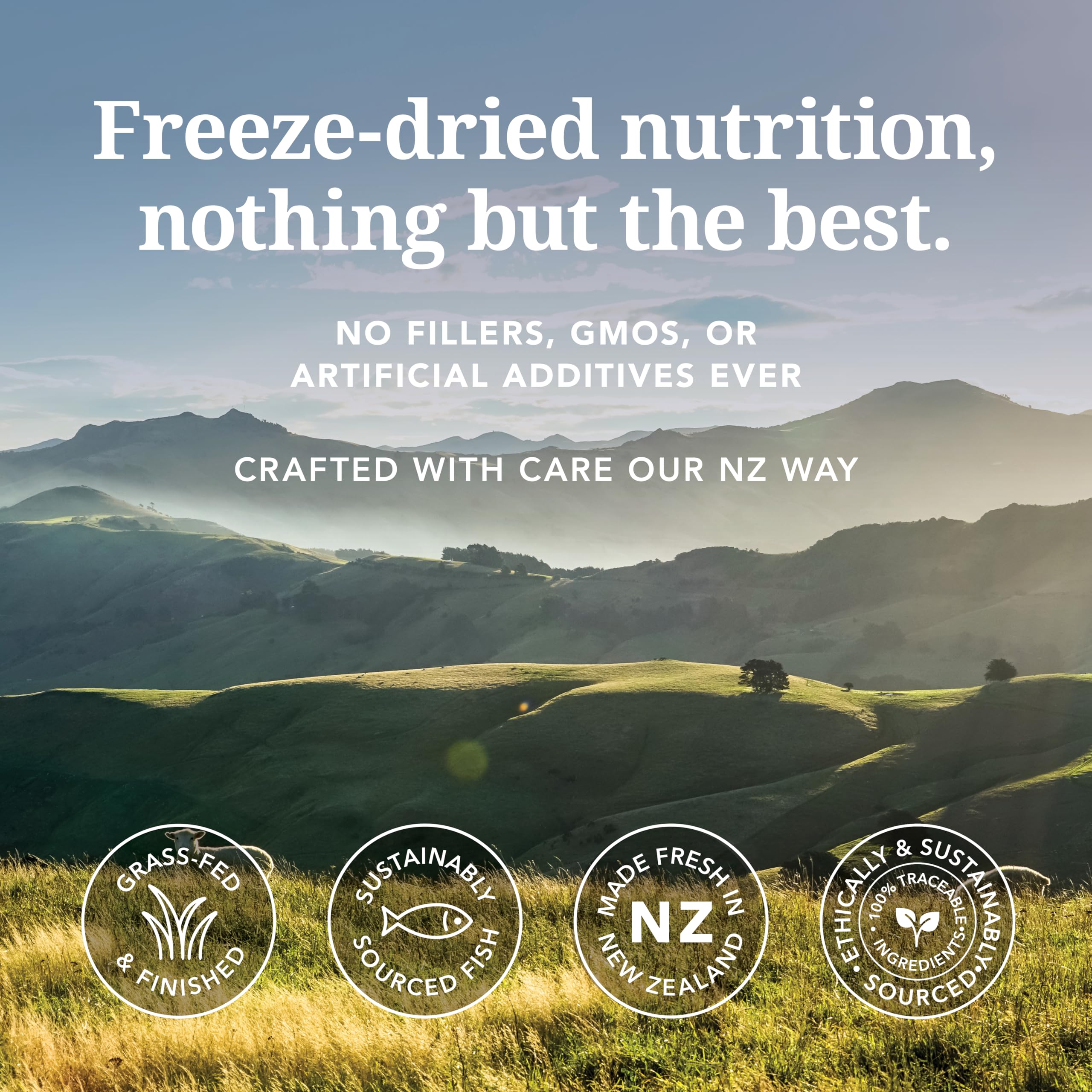 Feline Natural label showcases 98% meat ingredients for transparent nutrition.