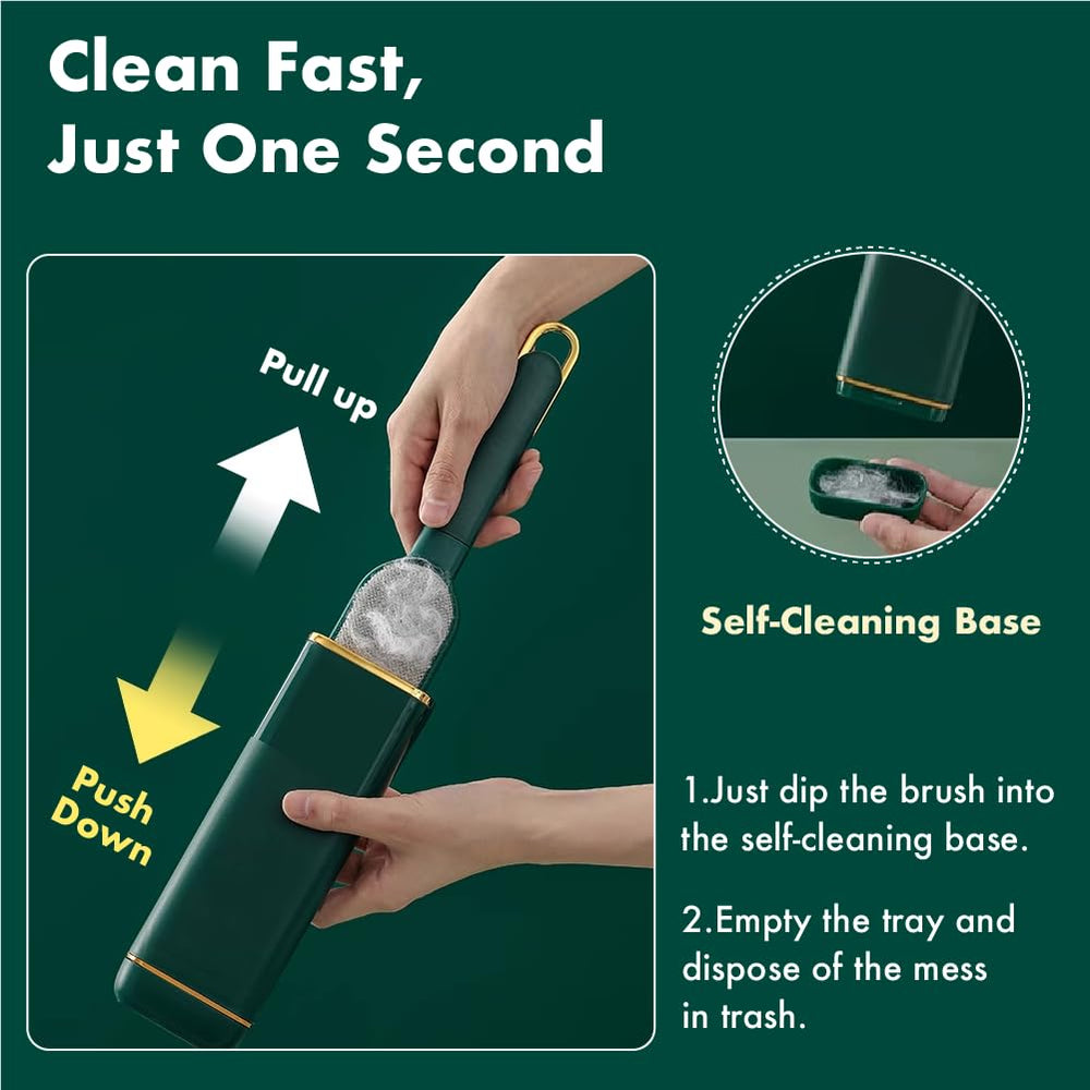 FelineFun use on bedding demonstrates quick fur refresh before laundry or bedtime