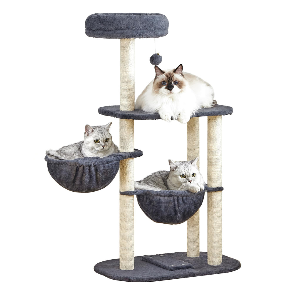 Feliskyn cat tree easy-clean removable cover simplifies maintenance.