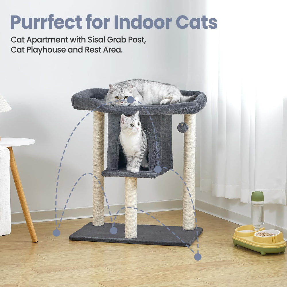 Feliskyn cat tree tower durable materials endure daily use and rough play