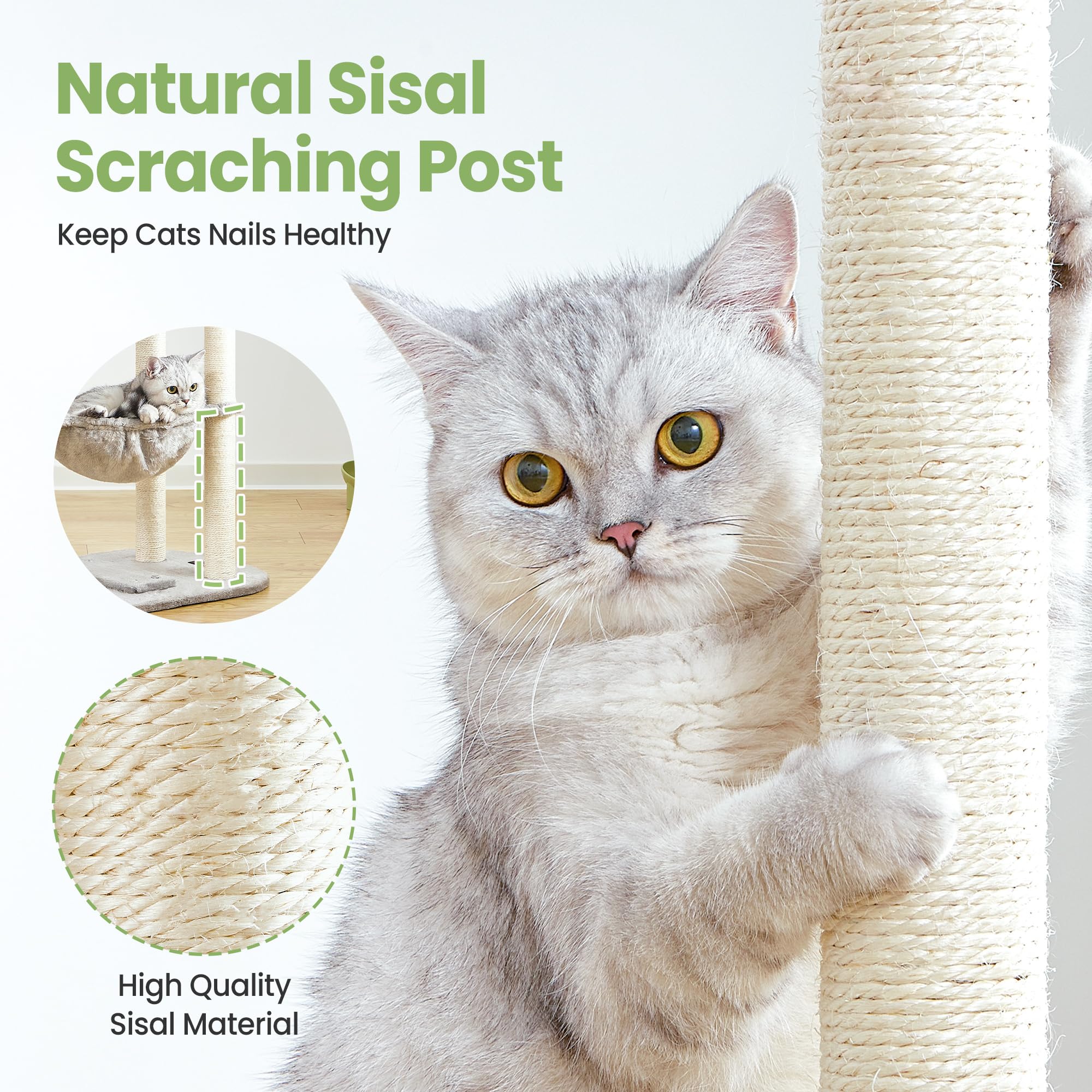 Feliskyn dangling ball engages cats during interactive play sessions