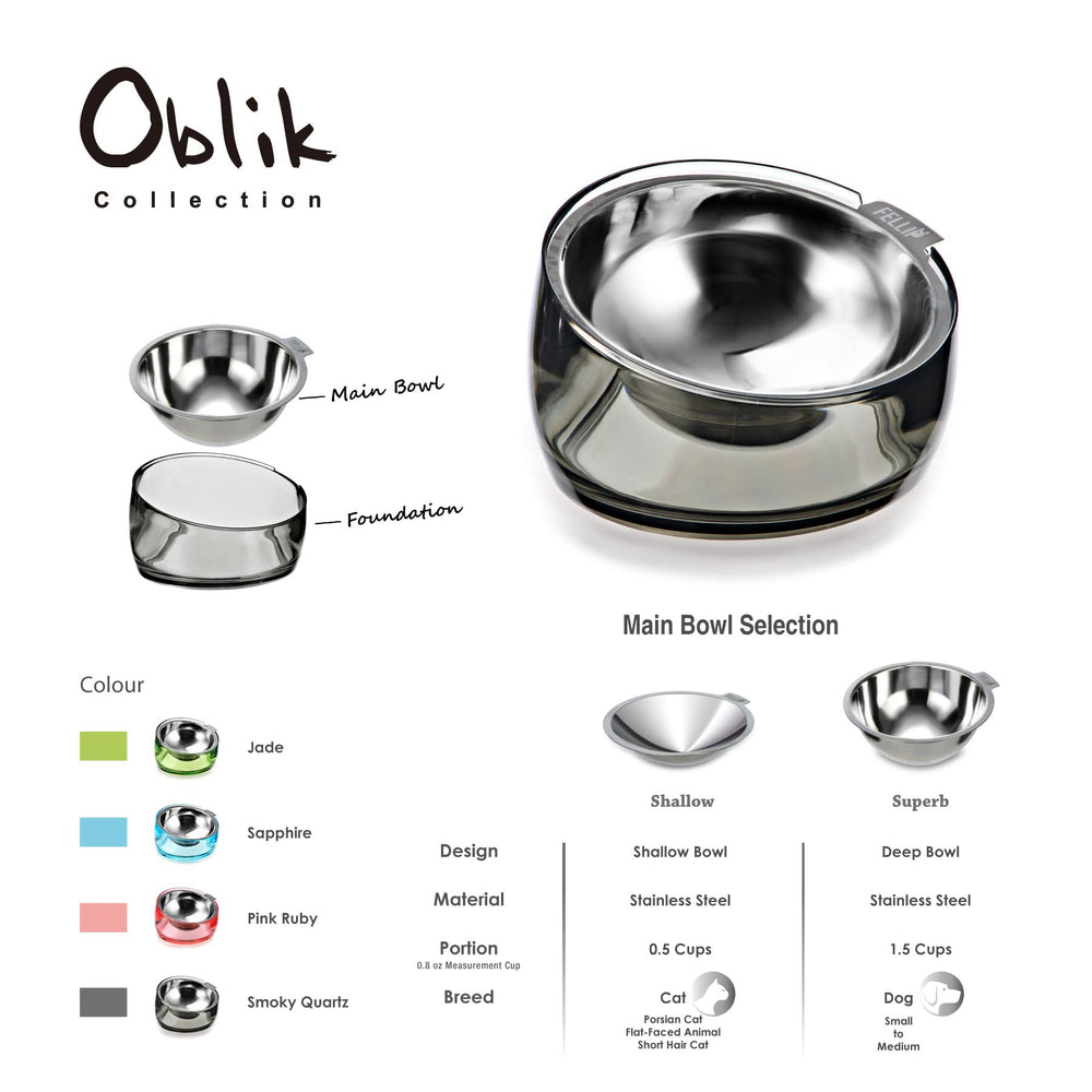 Felli Oblik packaging with QR support for quick help