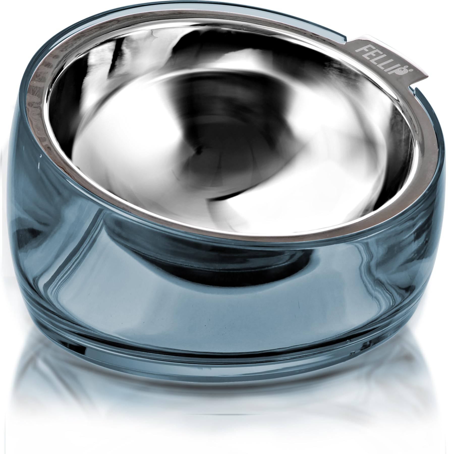 Felli Oblik raised tilting bowl for ergonomic feeding of short-legged breeds
