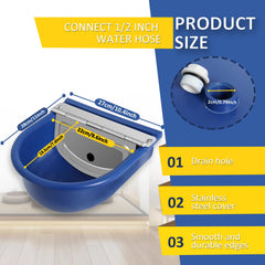 Femitu 4L capacity bowl emphasizes longer intervals between refills