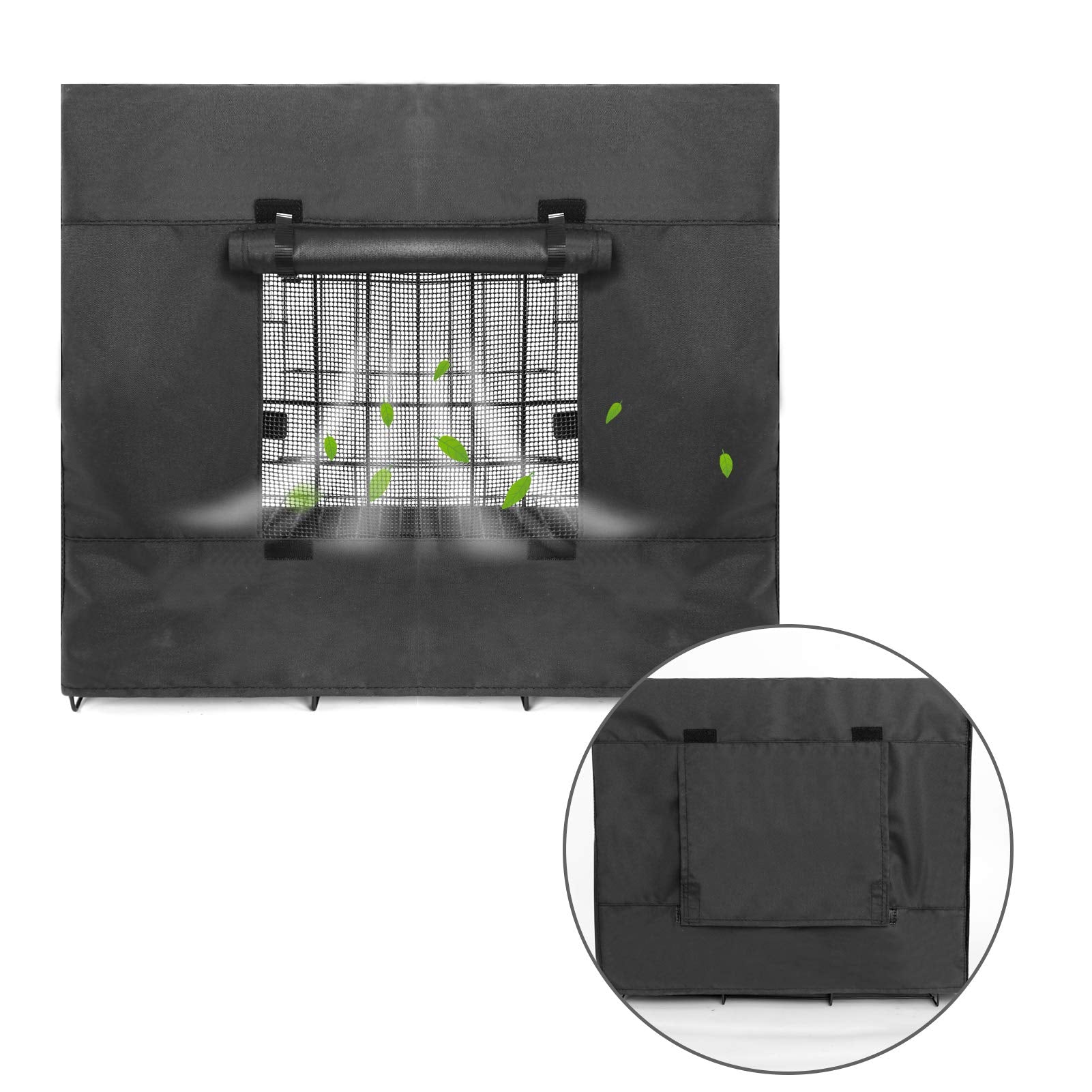 Femuar crate cover waterproof breathable mesh venting enhances airflow and comfort