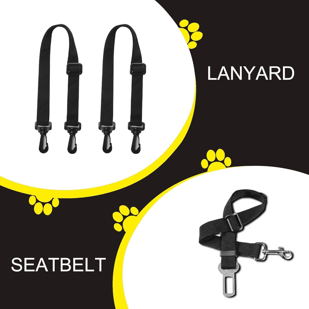 Femuar easy-install straps demonstrate quick setup behind headrests