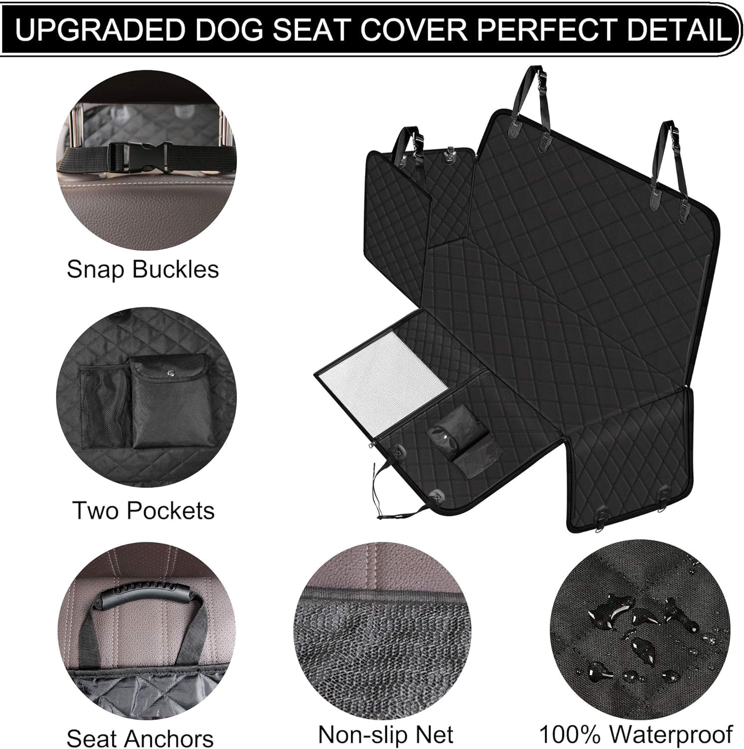 Femuar visual mesh window provides airflow and better dog visibility