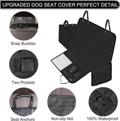 Femuar visual mesh window provides airflow and better dog visibility