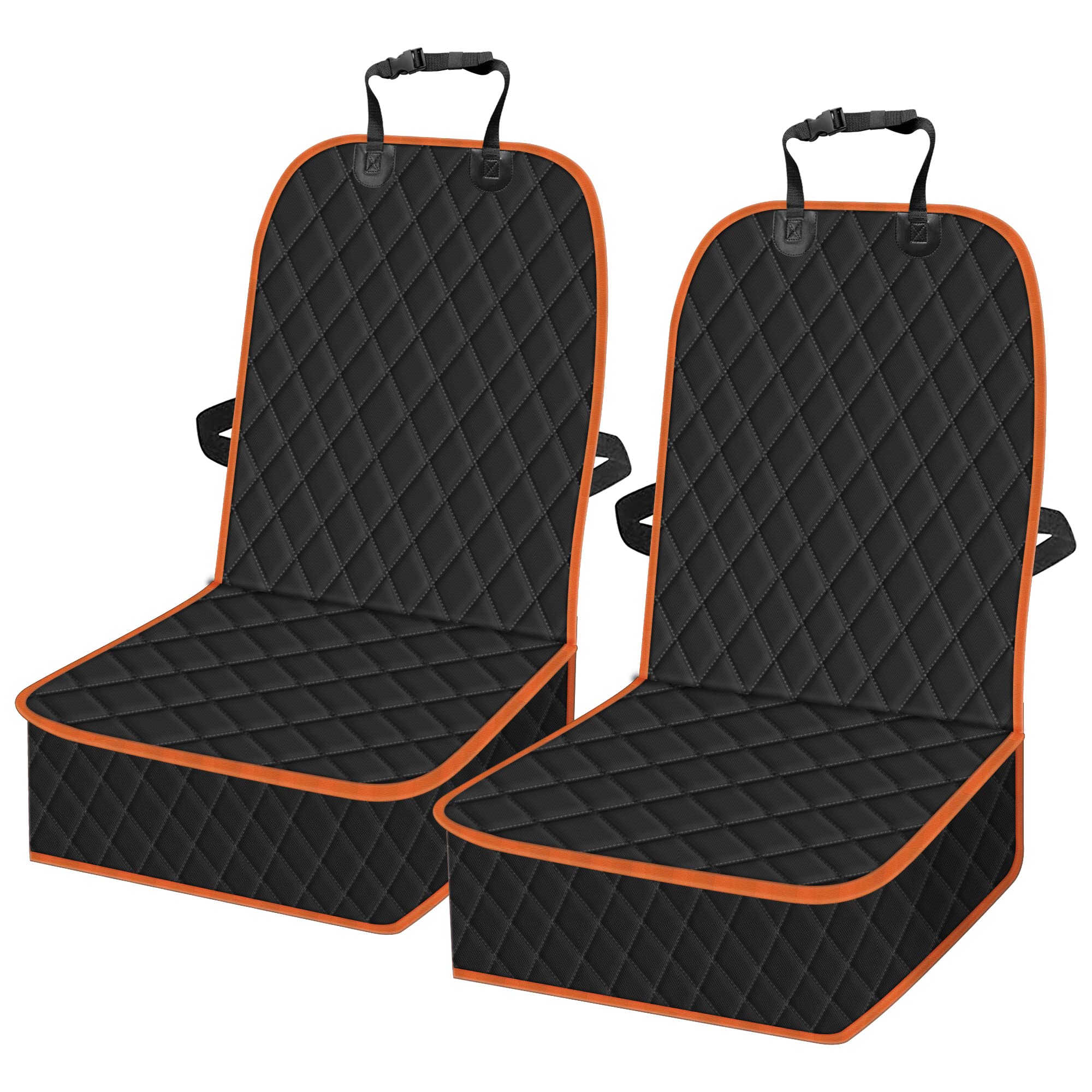 Femuar front-seat-cover-dogs protects seats from dirt and drool during travel.