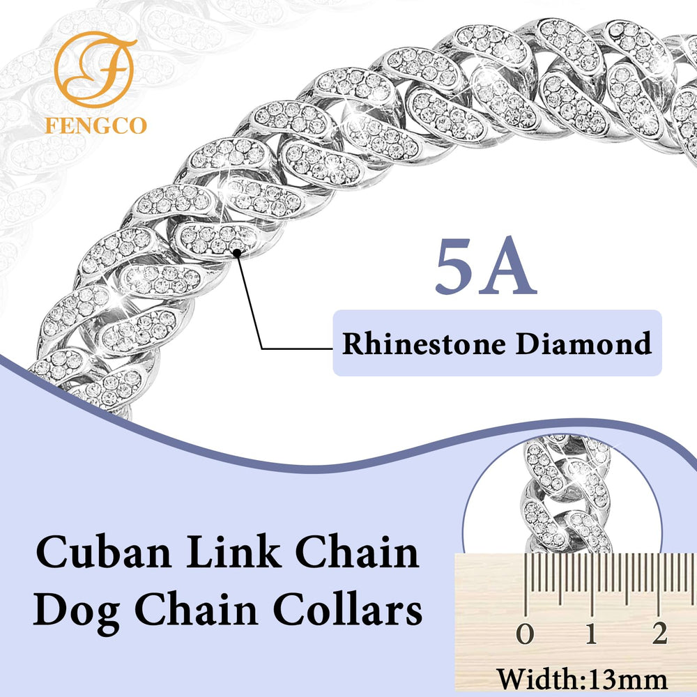 Fengco silver collar buckle detail for secure fit during active days