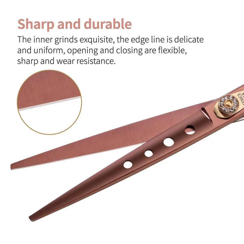 Fenice Peak 440C-steel blade detail—durable edge for repeated trims.