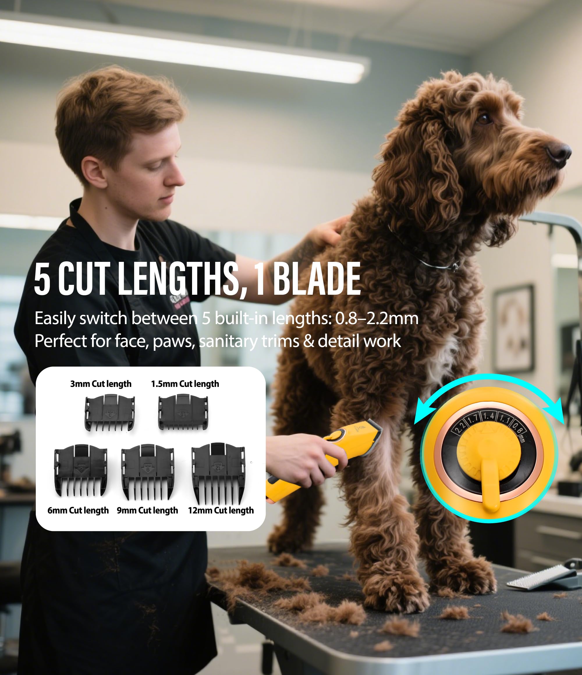 Fenice Peak 440C stainless steel blade with ceramic moving blade for cooler cutting.