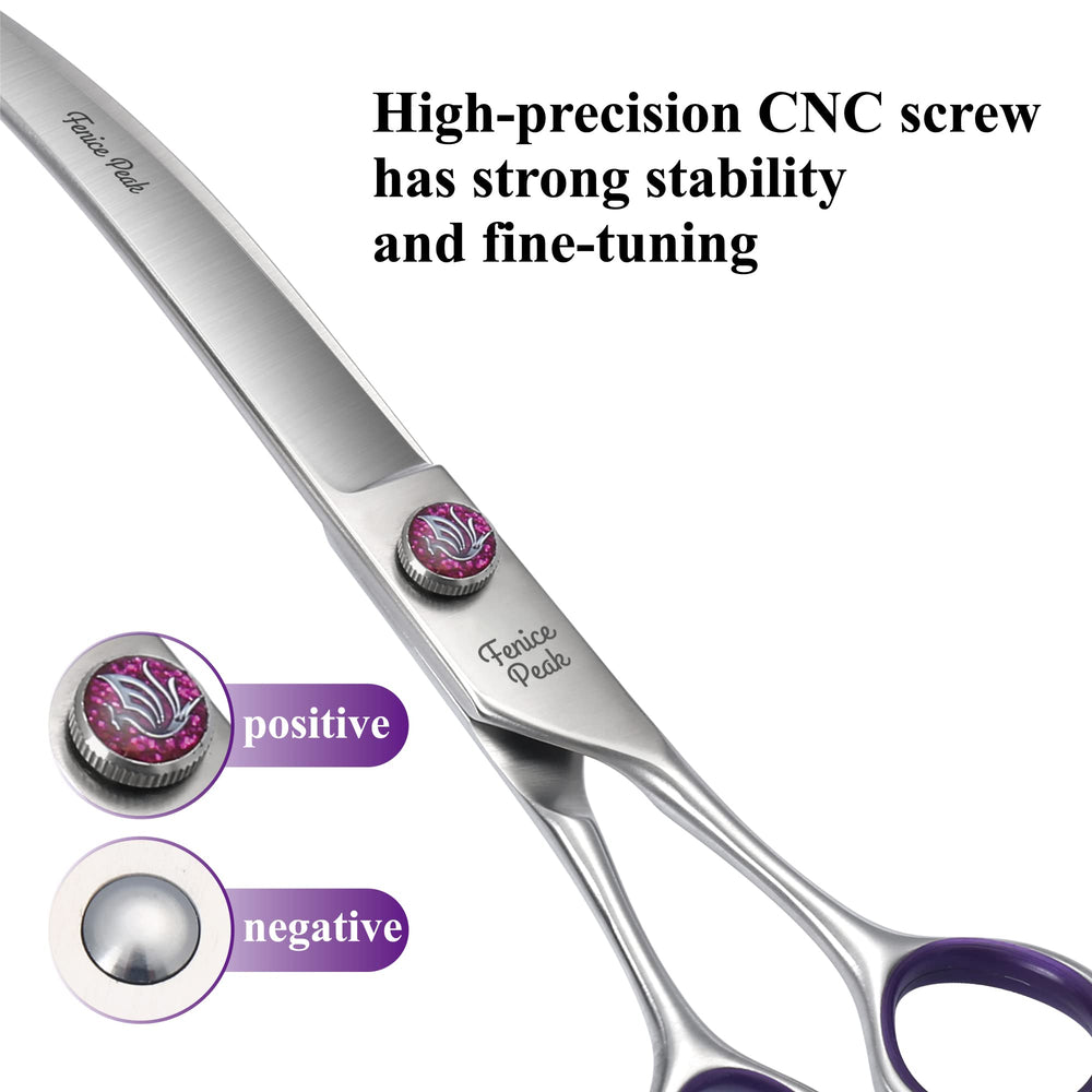 Fenice Peak 440C stainless steel blade closeup showing durable sharpness
