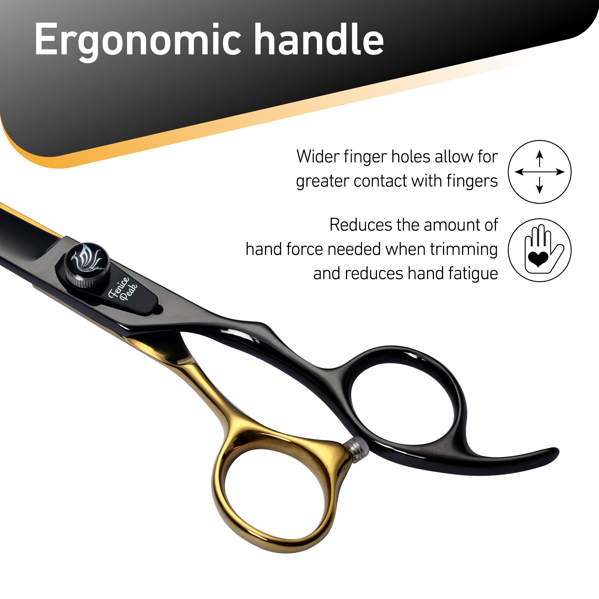 Fenice Peak 440C stainless steel blade closeup for sharp, durable cuts