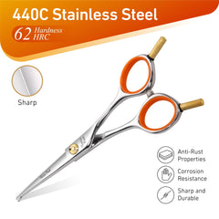 Fenice Peak 5'' ergonomic handle facilitates comfortable, controlled cuts.