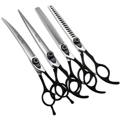 Fenice Peak 7-0-inch straight dog grooming scissors for precise trims.