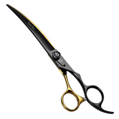 Fenice Peak 8inch dog grooming scissors with ergonomic offset handle for comfortable use